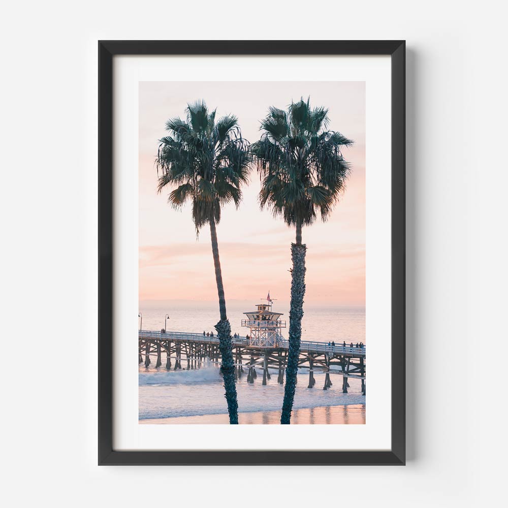 San Clemente Pier Art Print