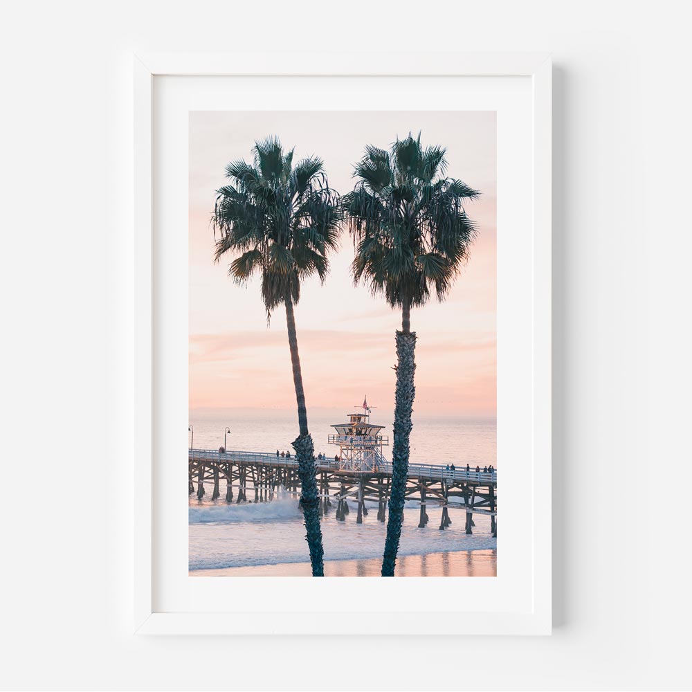 San Clemente Pier Art Print