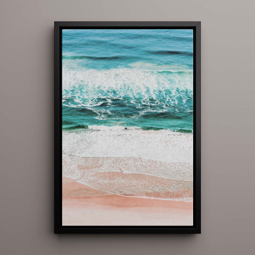 Seafoam Serenity Canvas Art