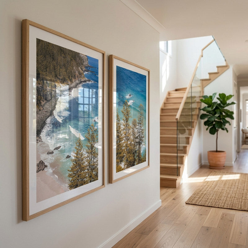 Set of 2 Art Prints - Anson Bay I & II