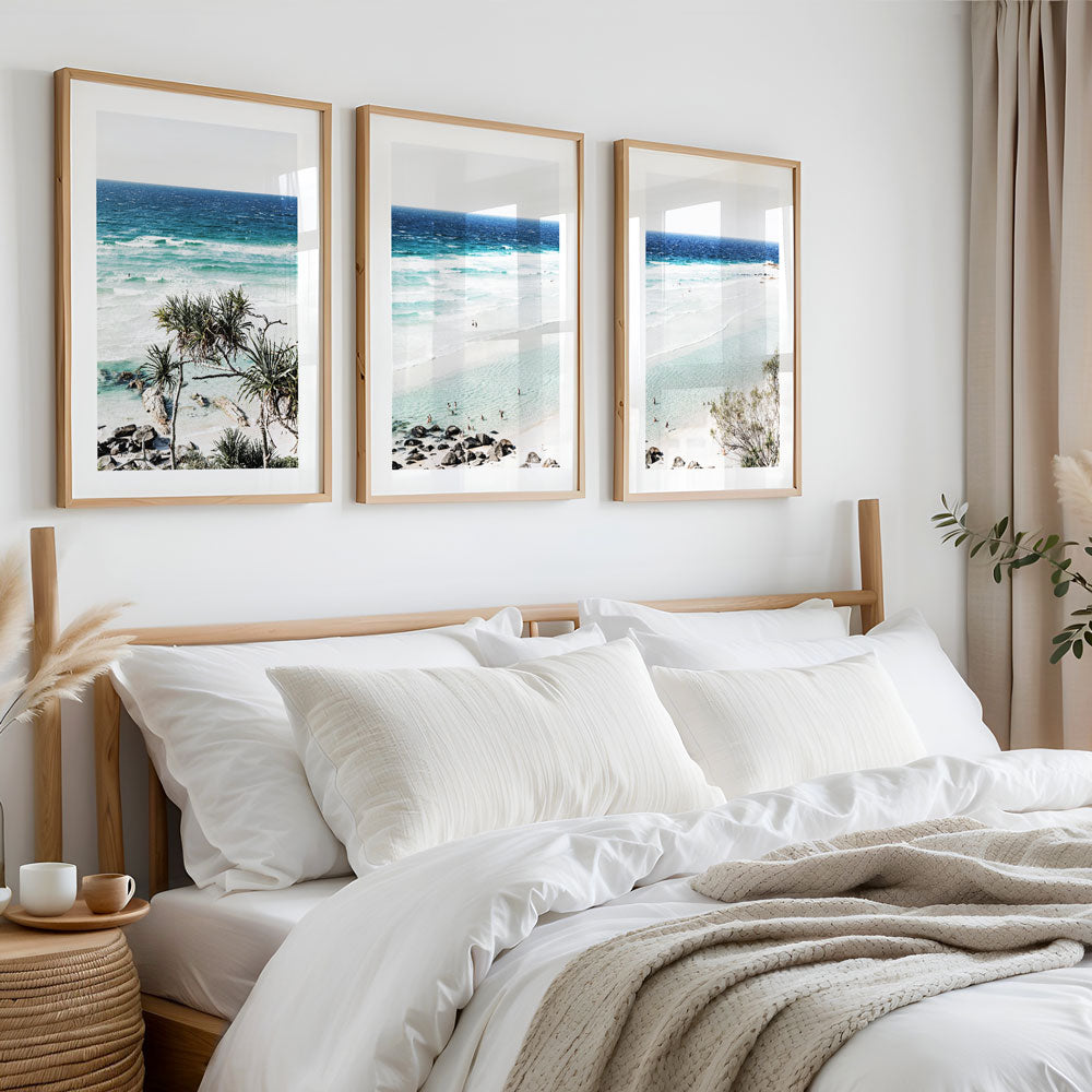Set of 3 - Rainbow Bay I, II & III Art Prints