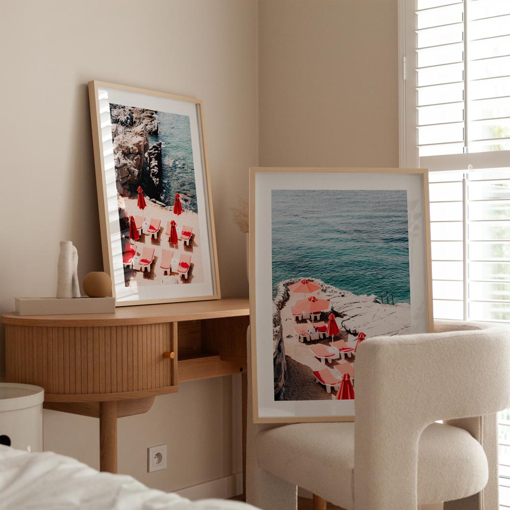 Set of 2 Art Prints - Platys Gialos I & II Prints