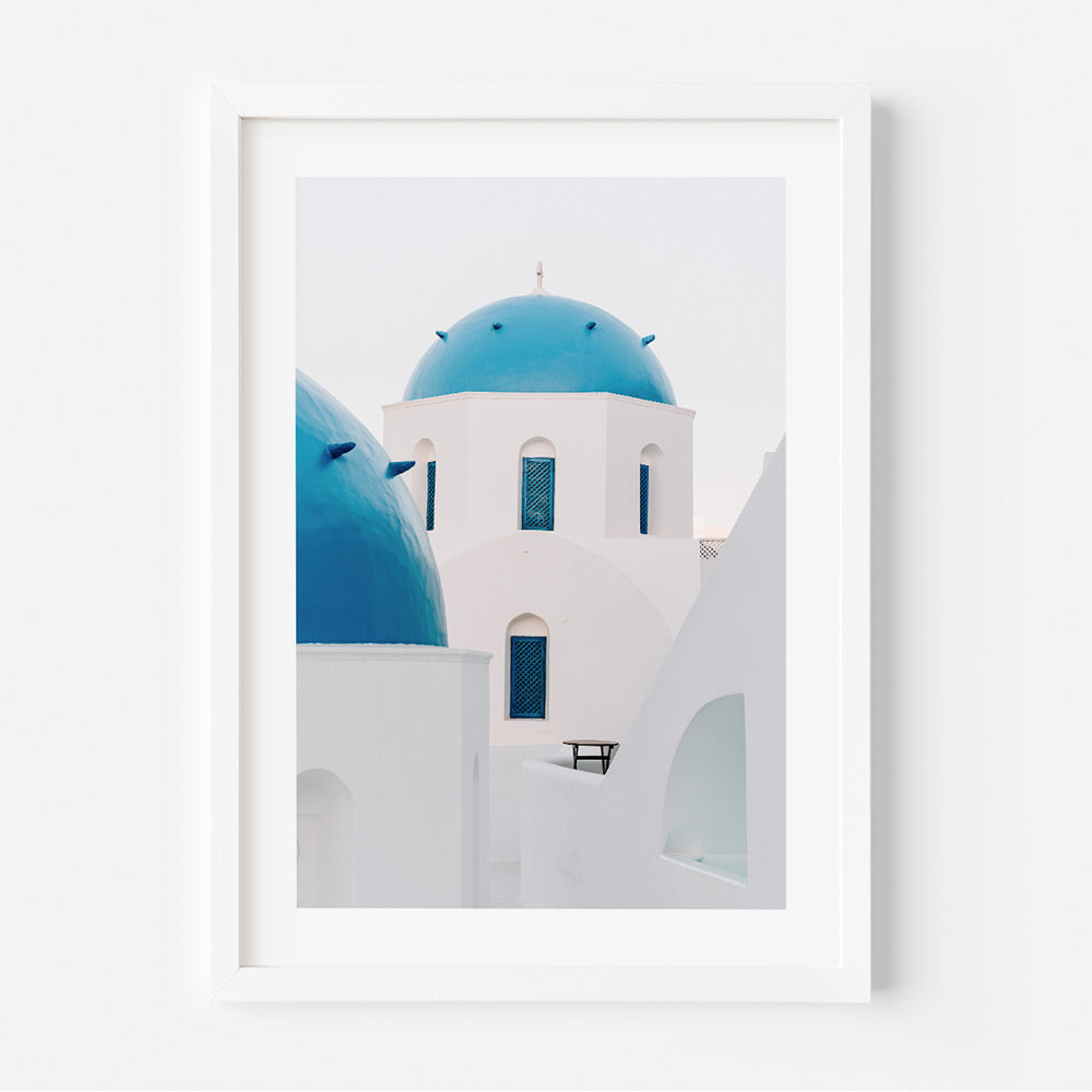 Set of 3 - Oia Blue Door, Blue and White Reverence & Blue Gate