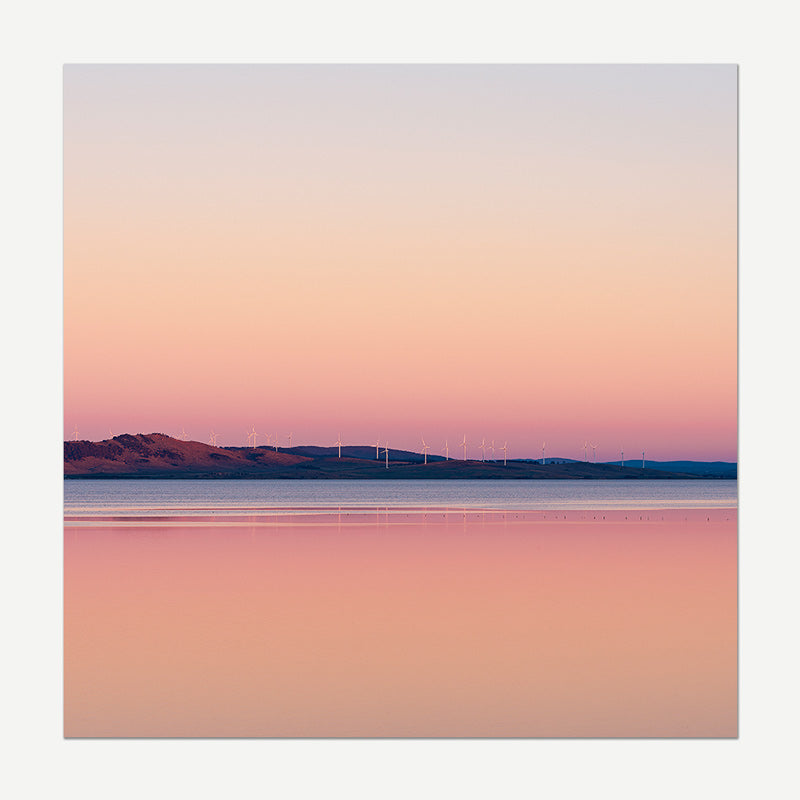 Lake George Sunset SQ Art Print
