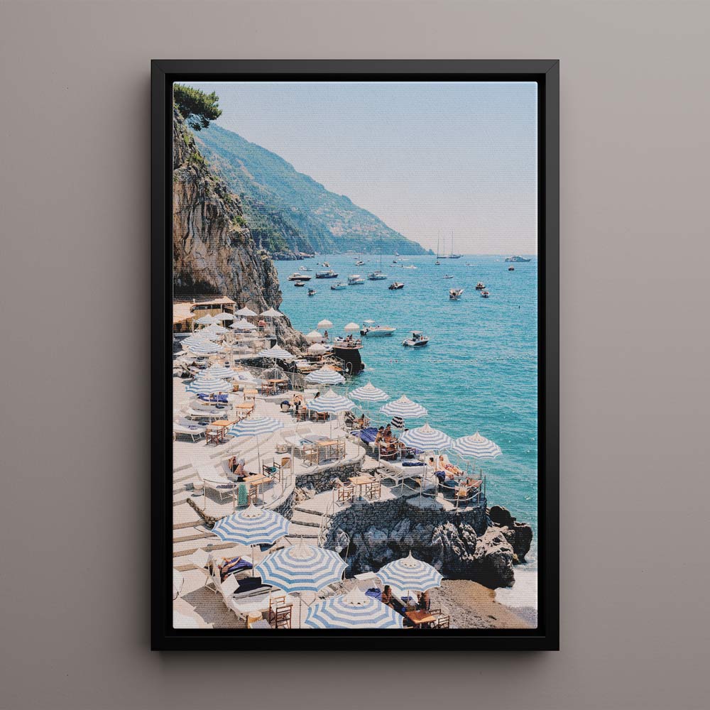 Summer On The Rock Canvas Art