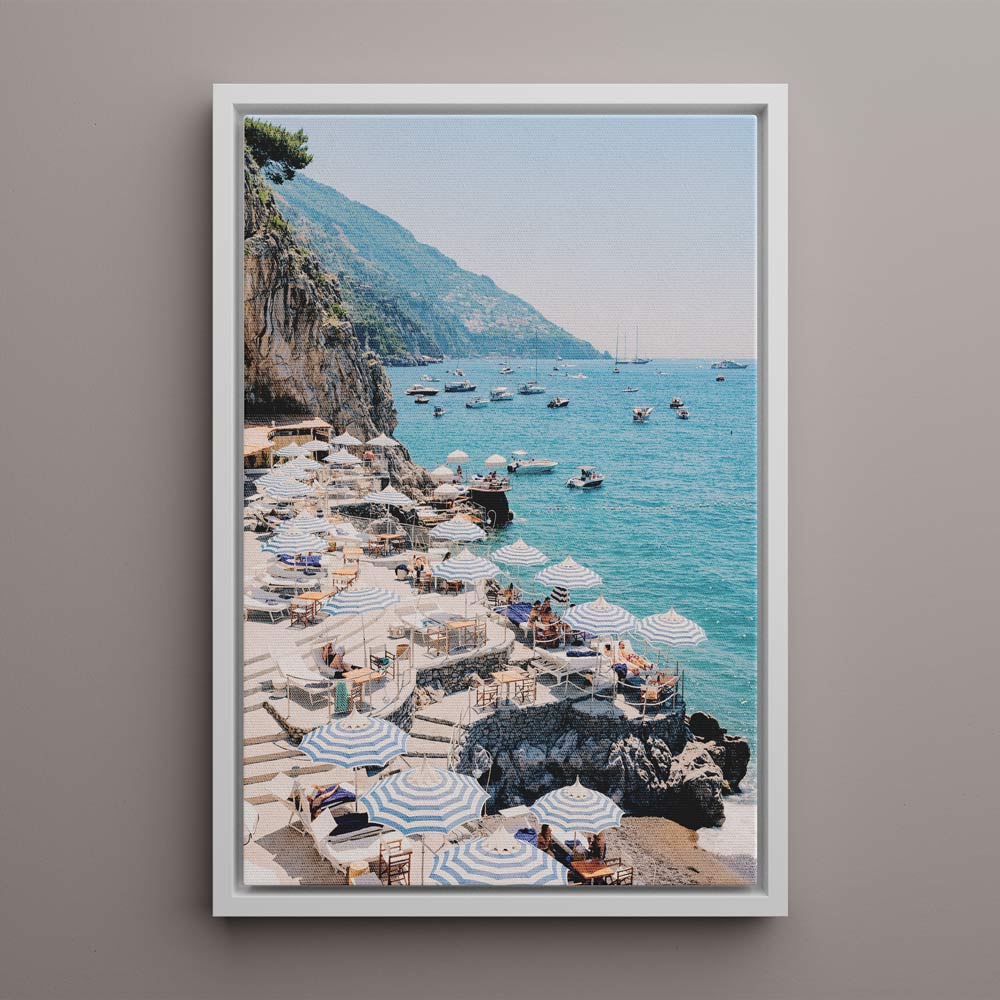 Summer On The Rock Canvas Art