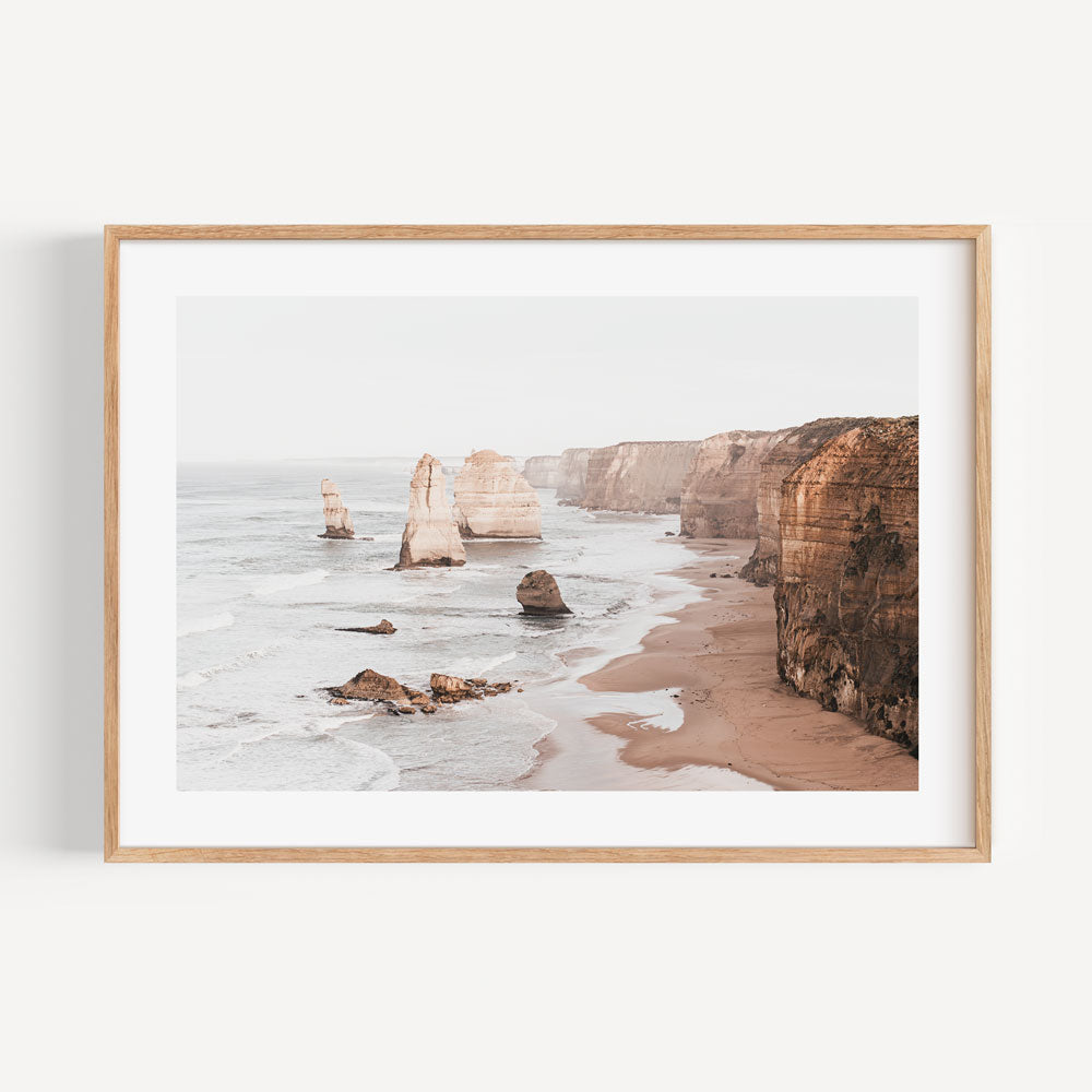 Enhance your living room, sitting room, or lounge with this mesmerizing wall art print of the Twelve Apostles in Australia - a true masterpiece.