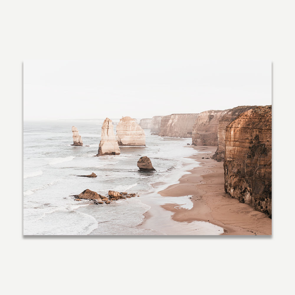 Experience the awe-inspiring beauty of the Twelve Apostles in Australia through this exceptional wall art print - a statement piece for any art lover.