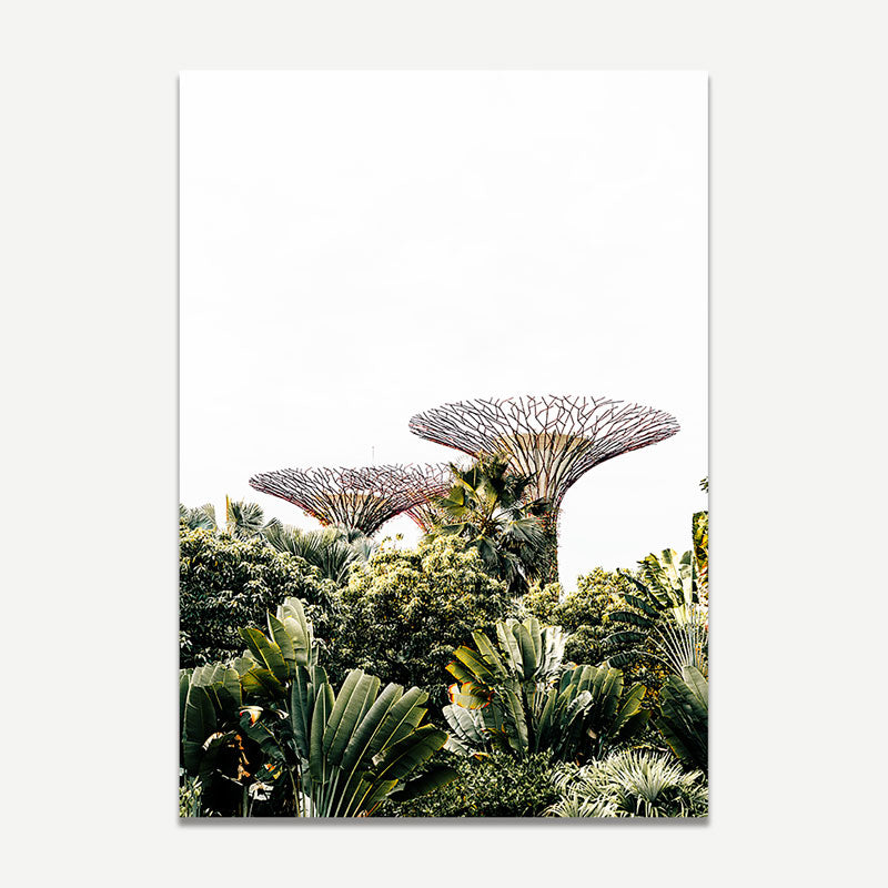 Super Trees the Bay Singapore Art Print