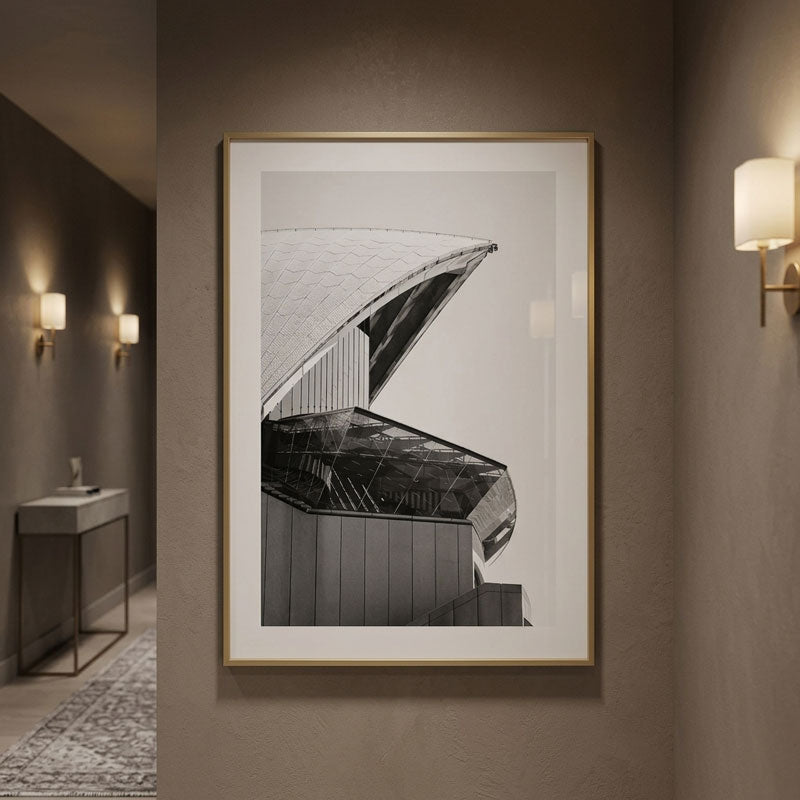 BW Sydney Opera House Art Print