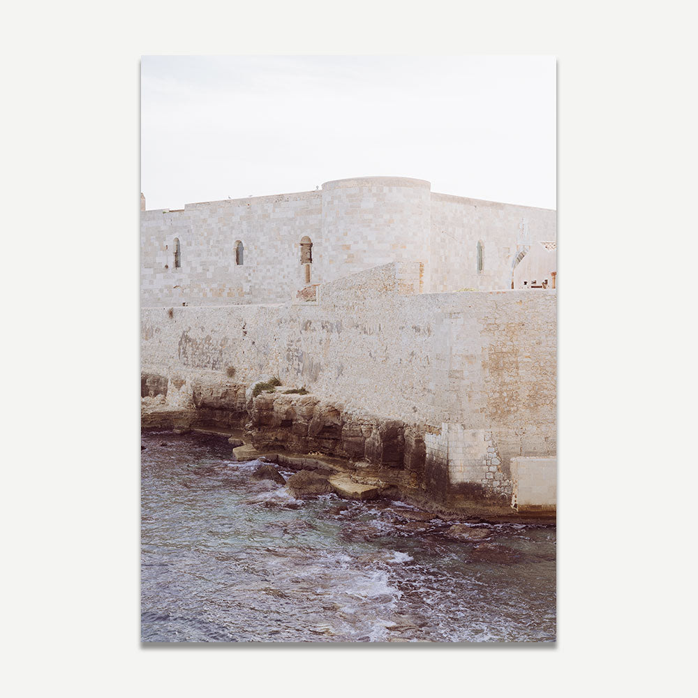 Sicilian Fort Art Print