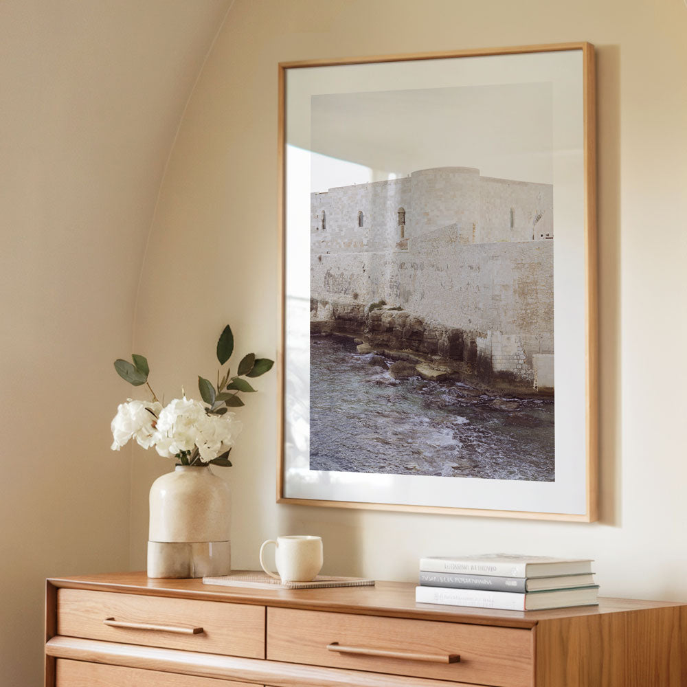 Sicilian Fort Art Print