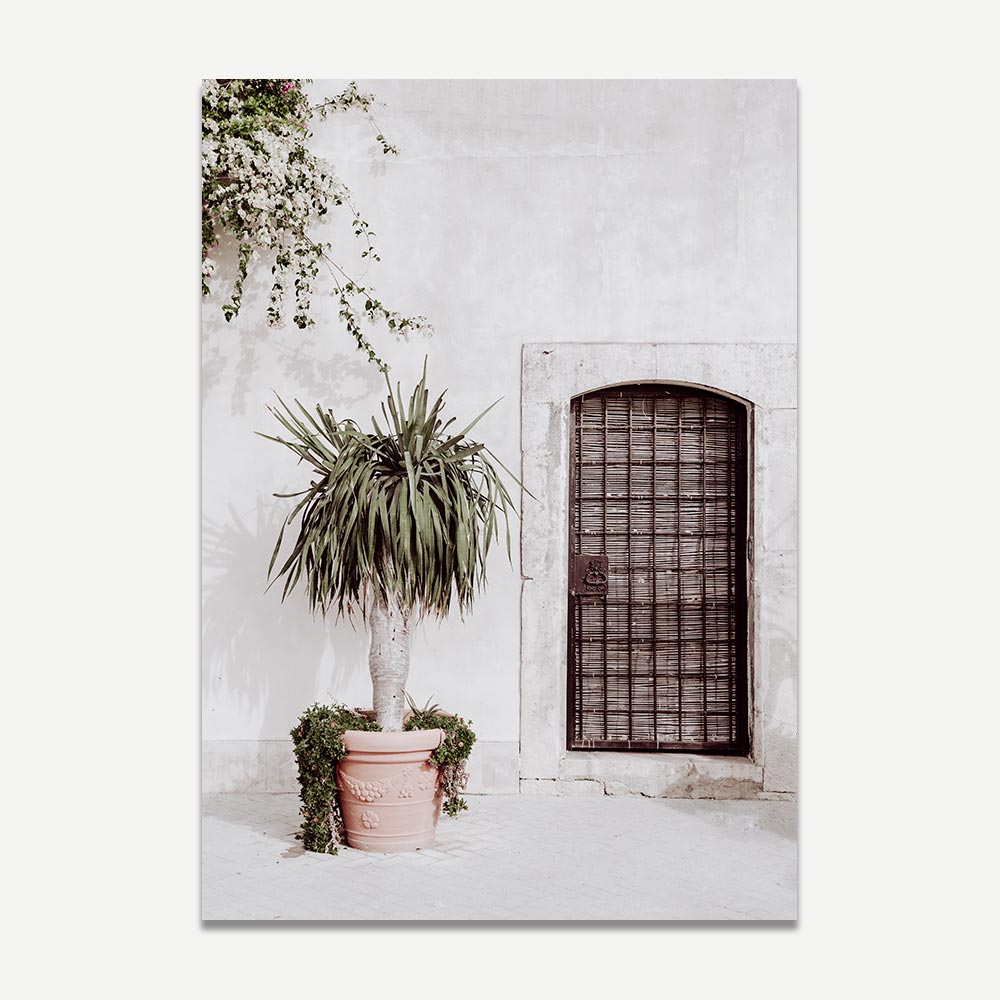 Sicily Rusty Door Art Print