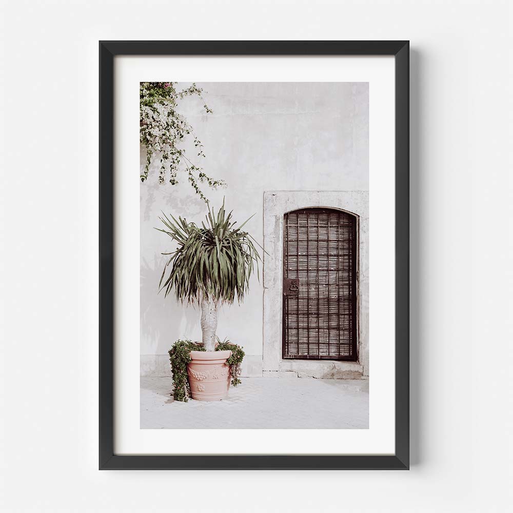Sicily Rusty Door Art Print