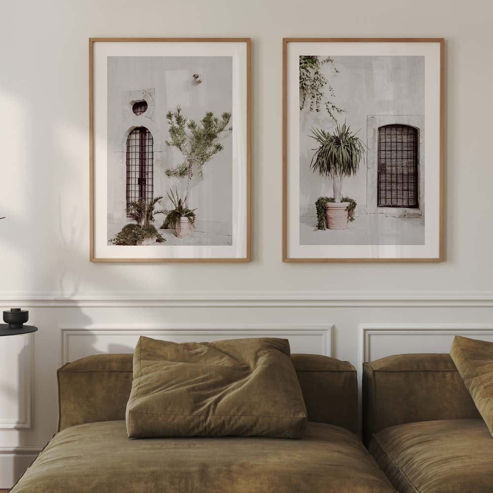 Sicily Rusty Door Art Print