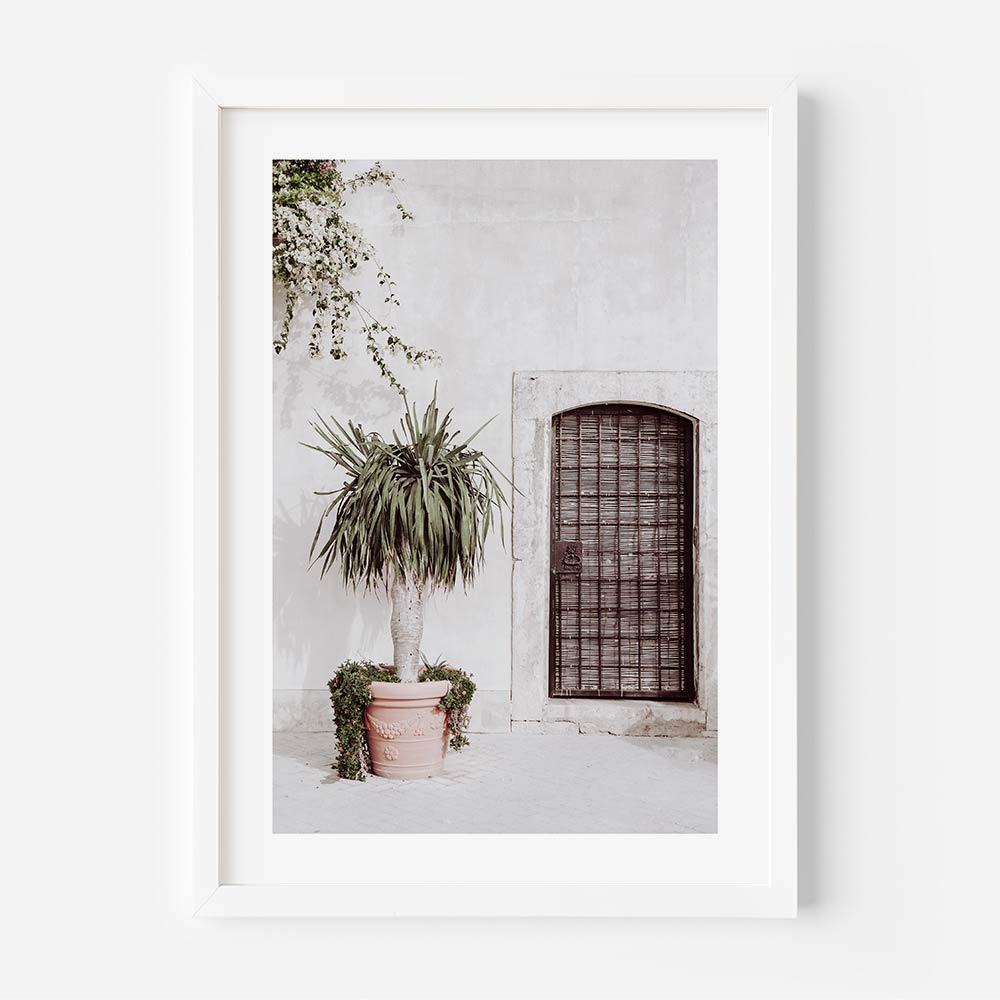 Sicily Rusty Door Art Print