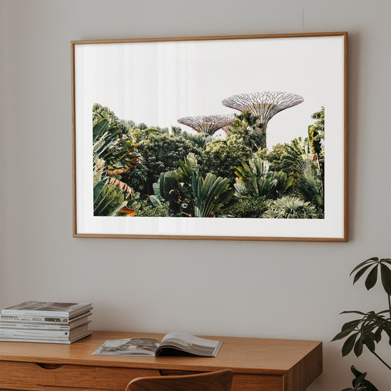 The Towers by the Bay Singapore Art Print