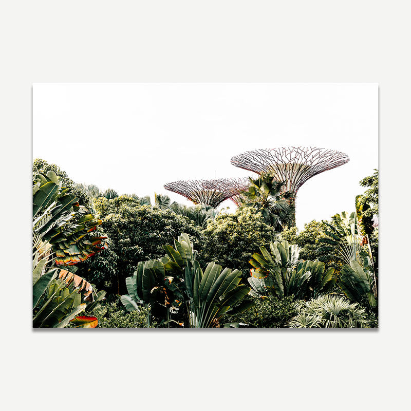 The Towers by the Bay Singapore Art Print