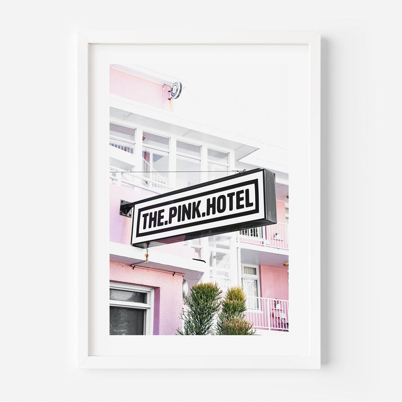 Set of 2 - The Pink Hotel I & II