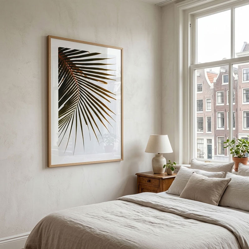 Tropical Palm Frond Art Print