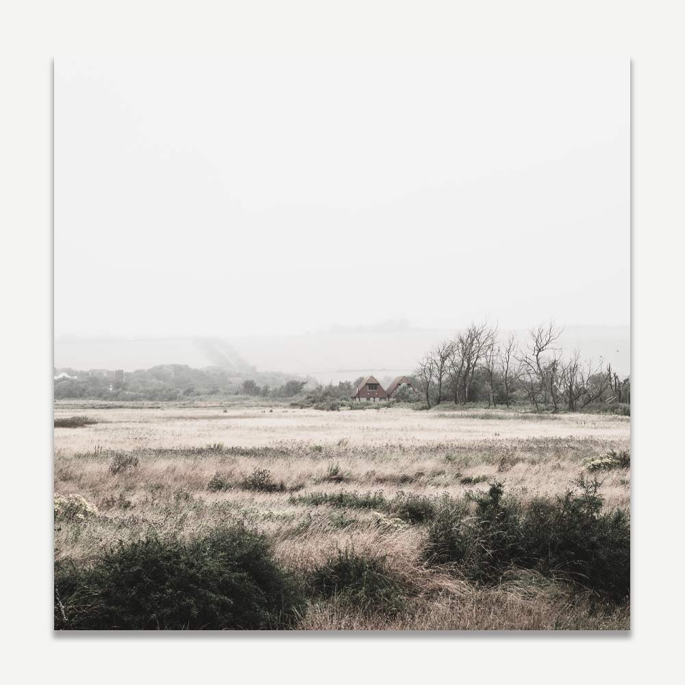 English Farm Sussex Art Print