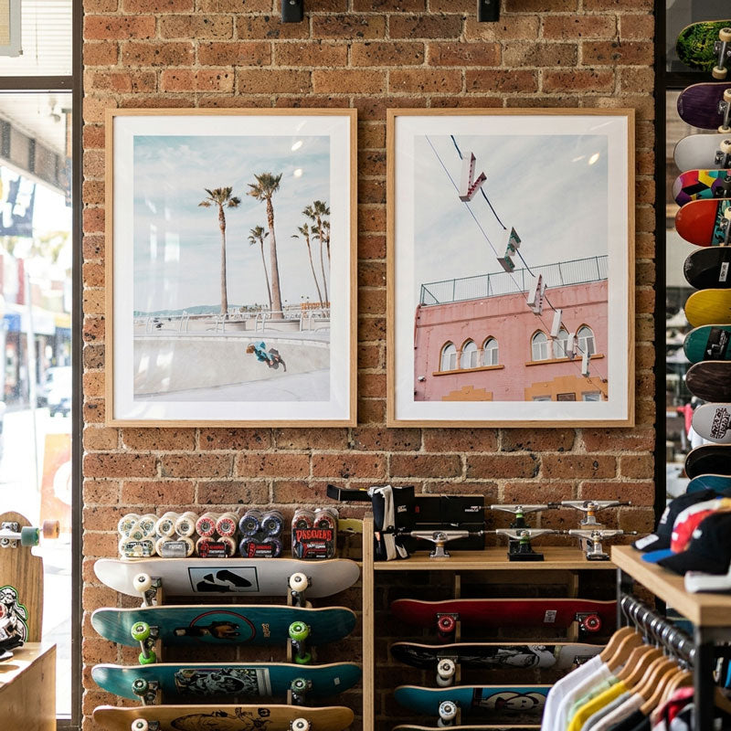 Venice Skater Art Print