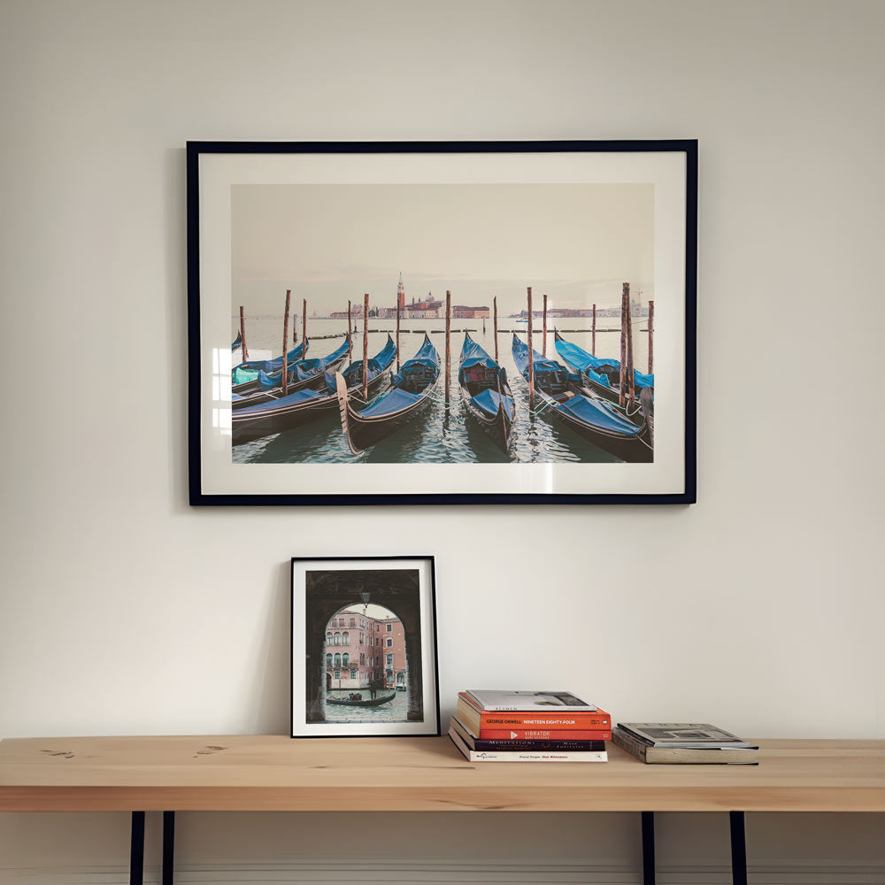Elevate your space with the serene beauty of Venice - a stunning canvas print for home decor.