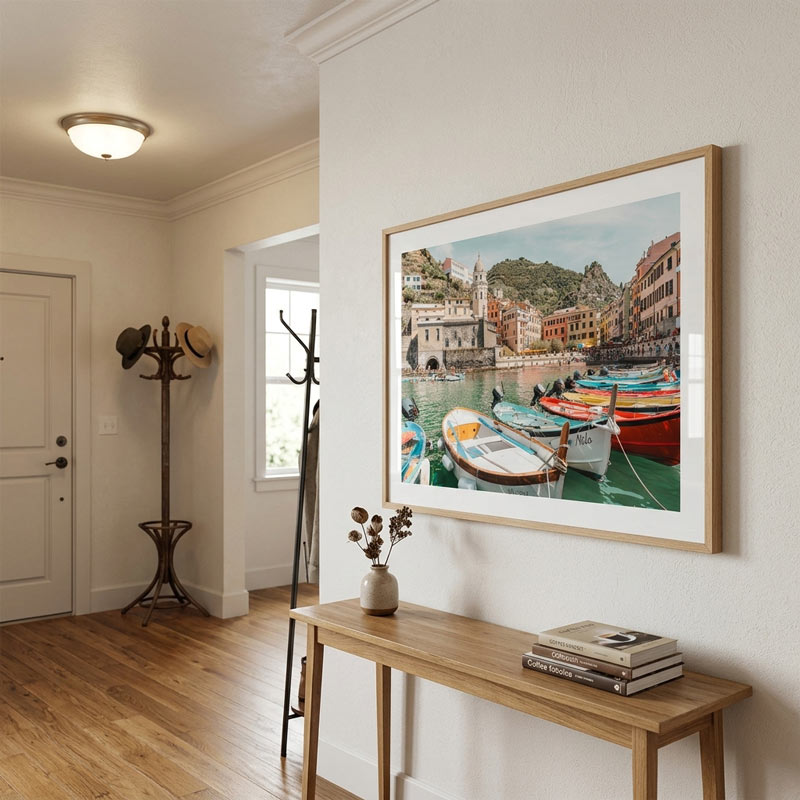 Vernazza Italian Town Art Print