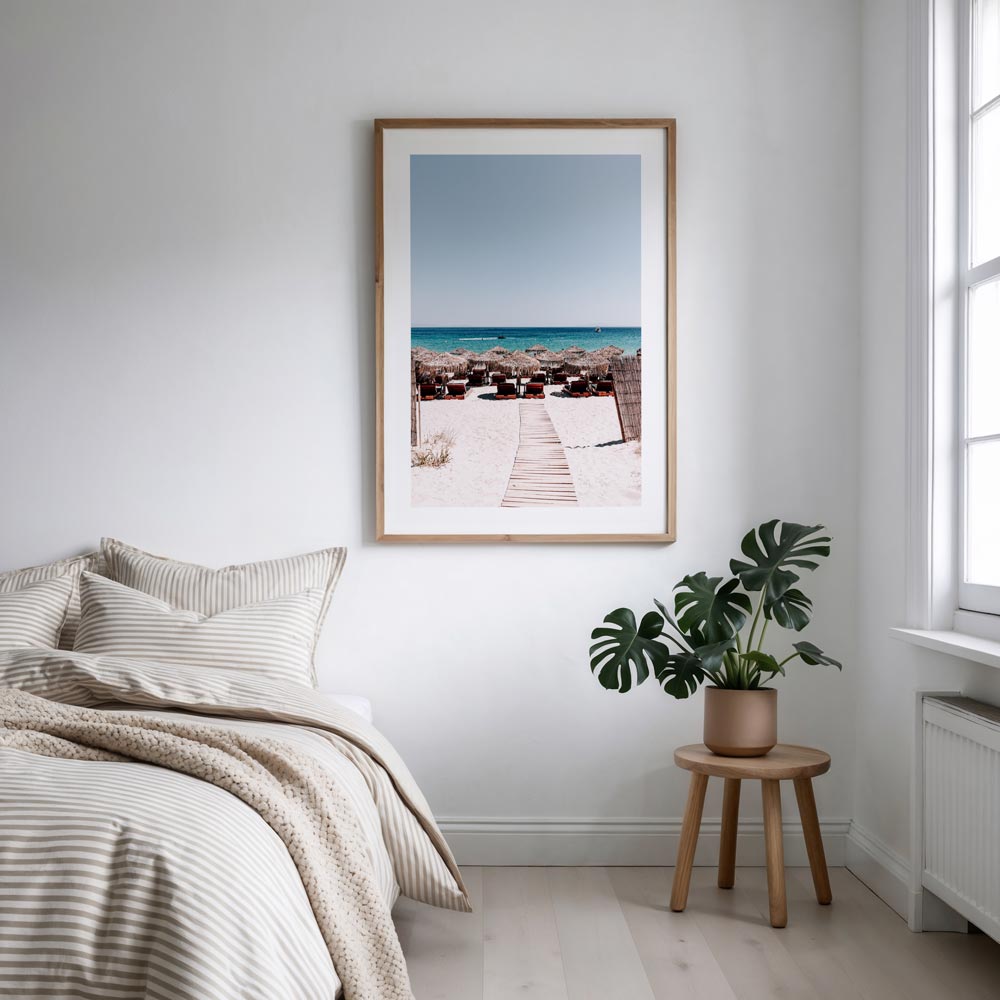 Pathway Elia Mykonos Art Print