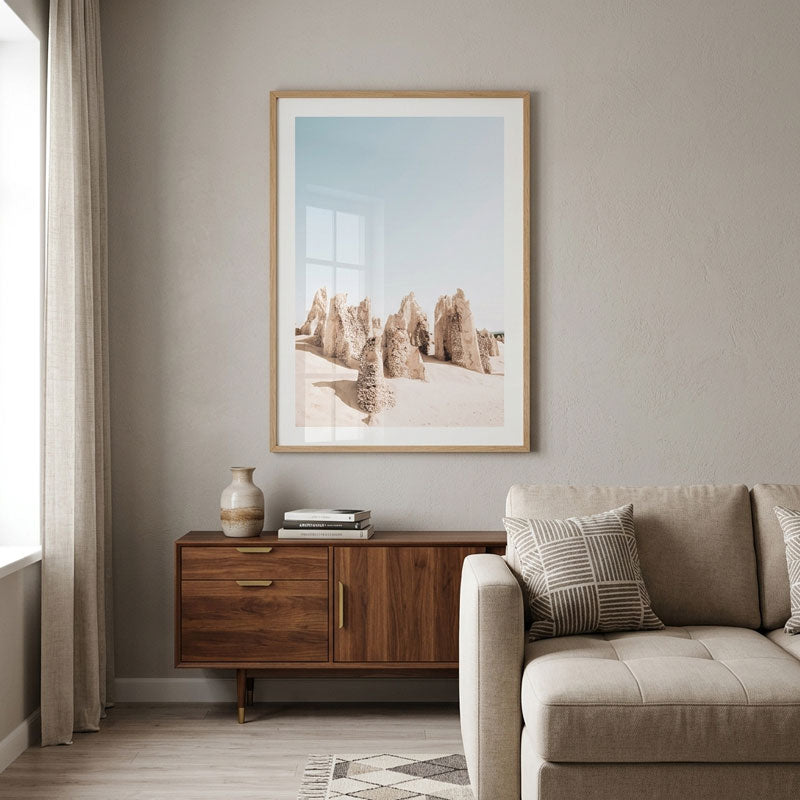 The Pinnacles WA Art Print