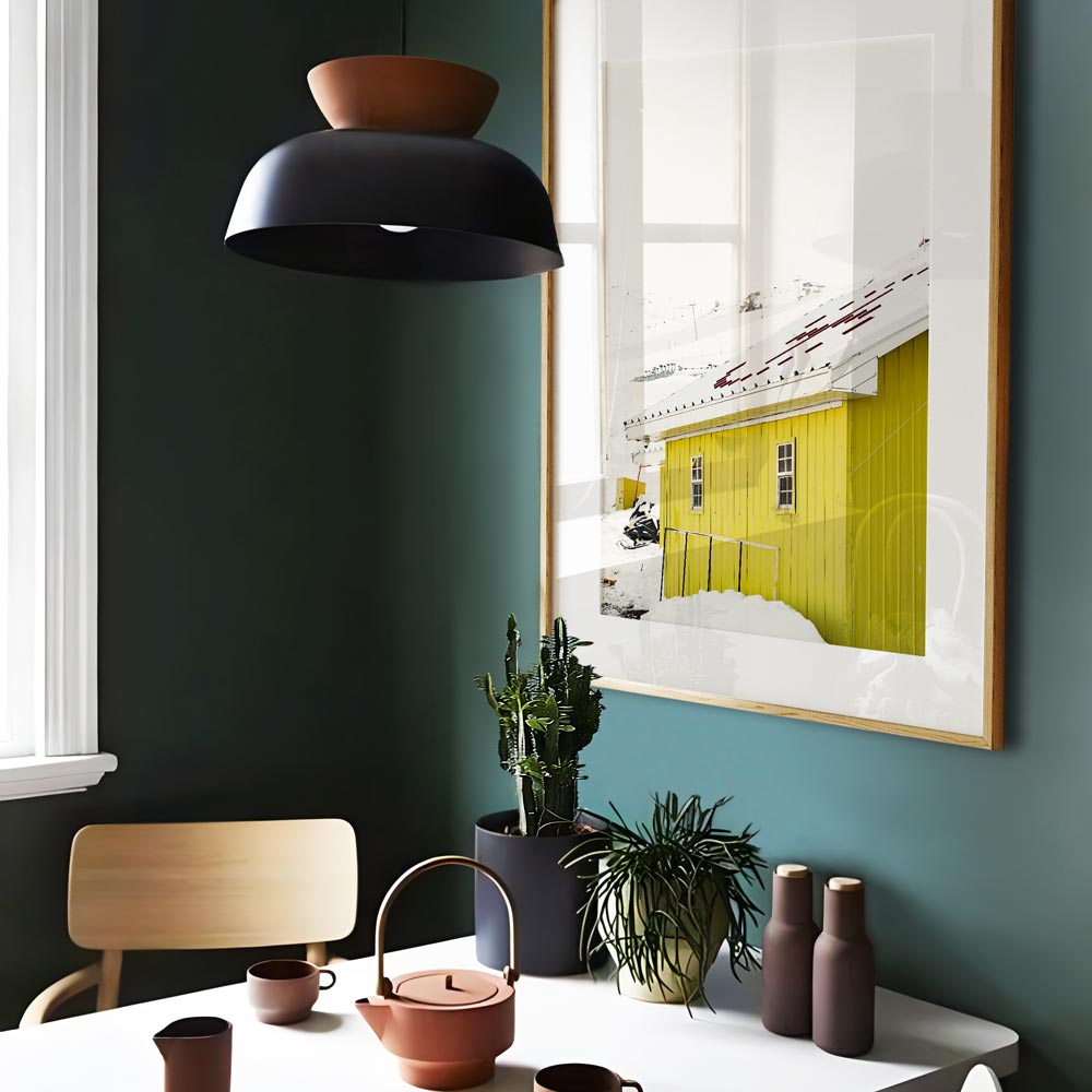 Sunny Shack, Valle Nevado, Santiago, Chile - Bright canvas art for any space.