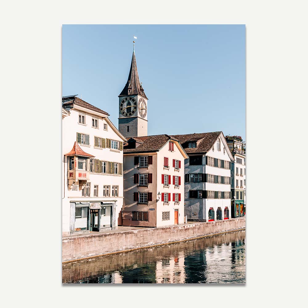 European style architecture in Zurich