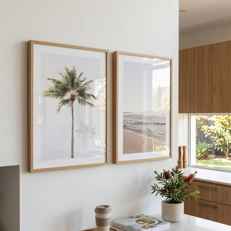 Solo Coconut Palm Art Print