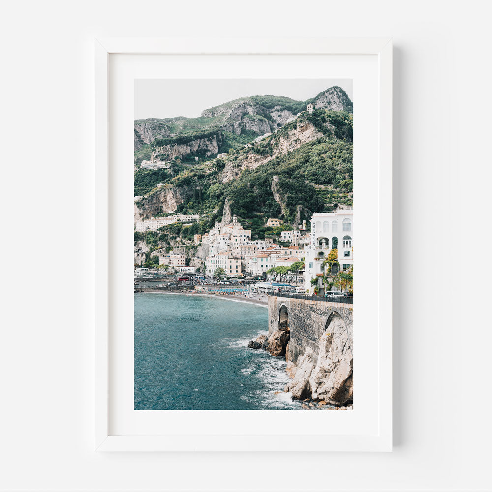 Positano, Italy - Stunning travel photography of the Amalfi Coast by Oblongshop, offering wall art and prints shop.