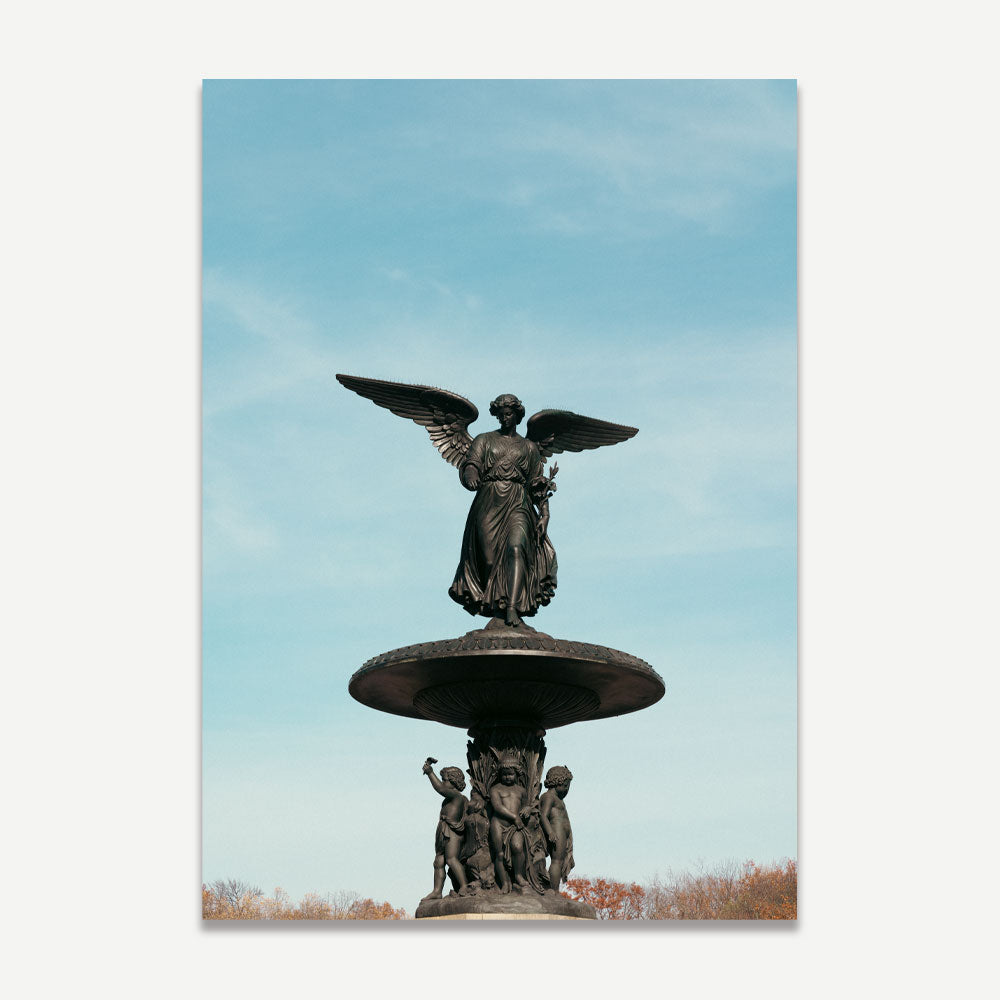 Bethesda Fountain Central Park Art Print