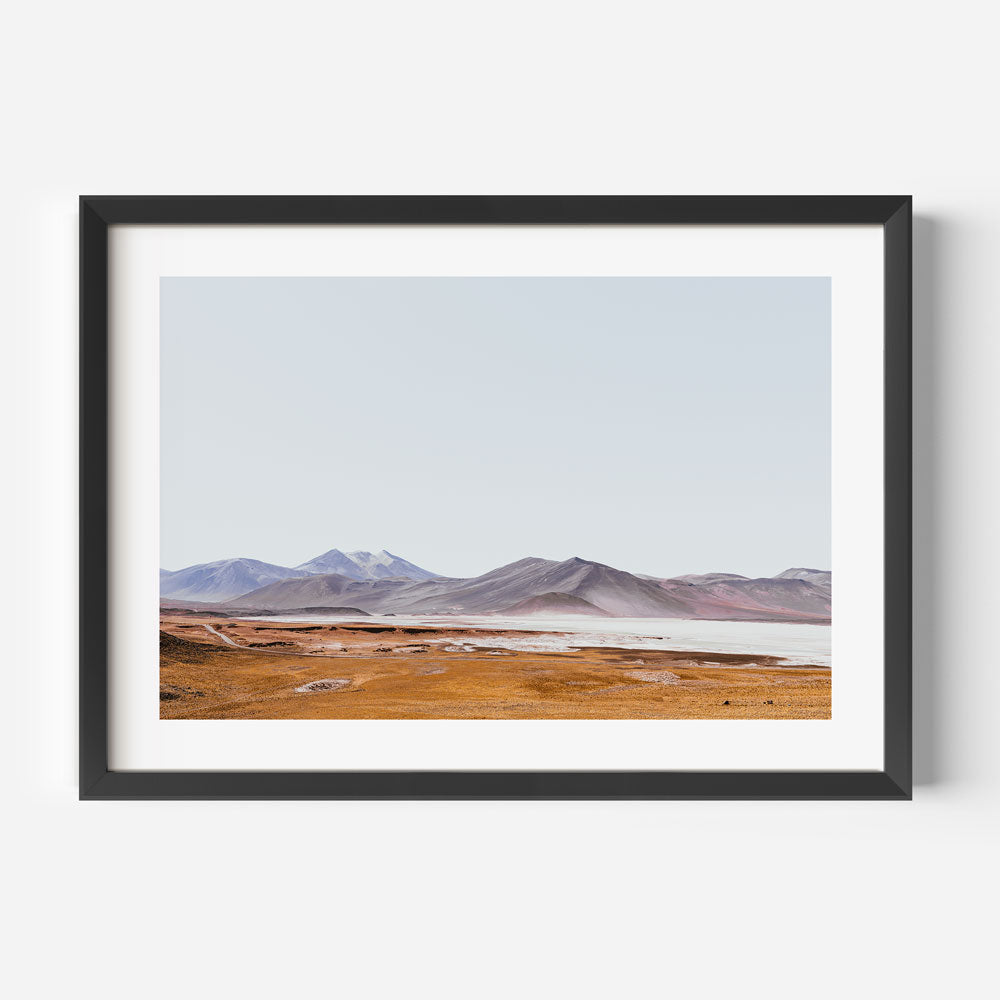Piedras Rojas Atacama Landscape Art Print