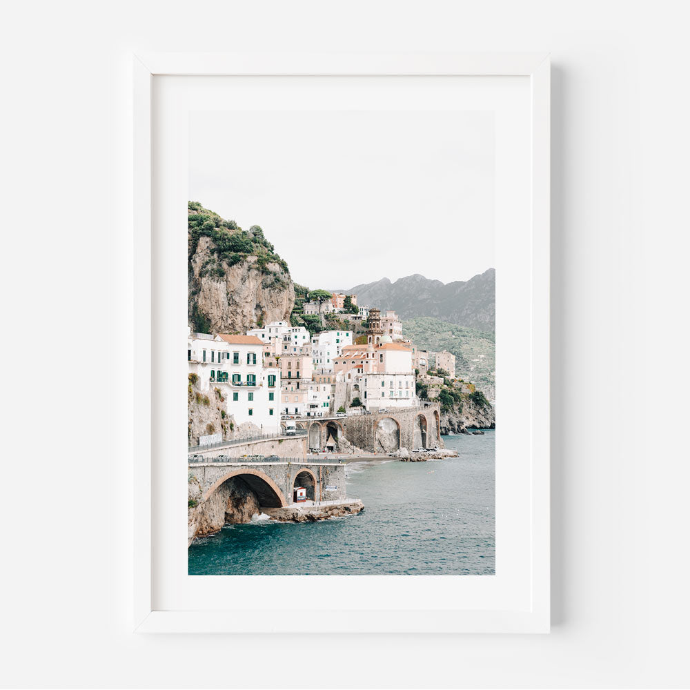 Atrani, Amalfi Coast, Italy framed photo print from Oblongshop - wall art decor,