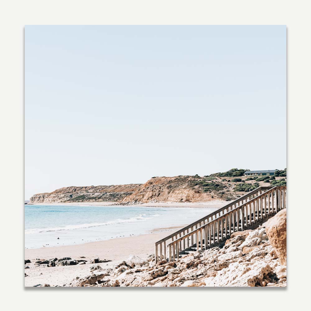 Port Willunga Stairway Art Print