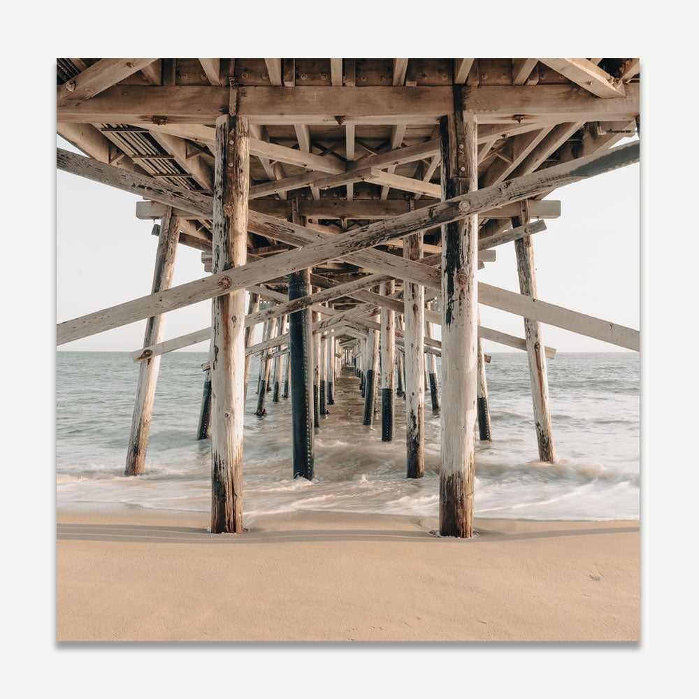 Under the Pier SQ Art Print