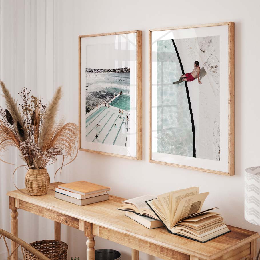 Poolside II Art Print