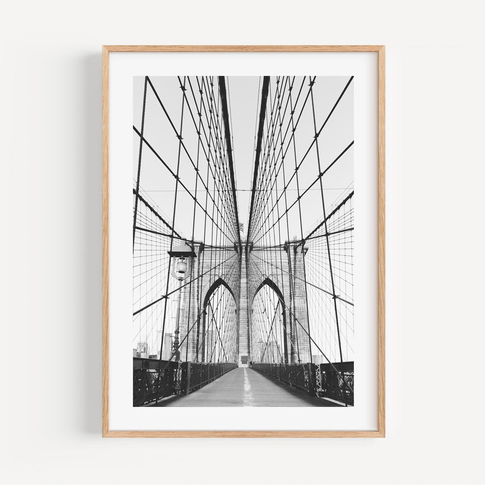 Brooklyn Bridge BW