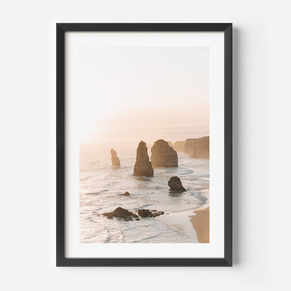 Sunset At Twelve Apostles Art Print