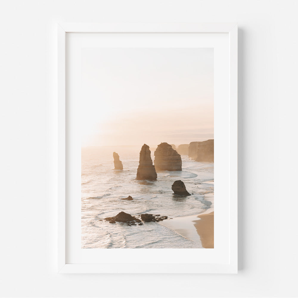 Sunset At Twelve Apostles Art Print