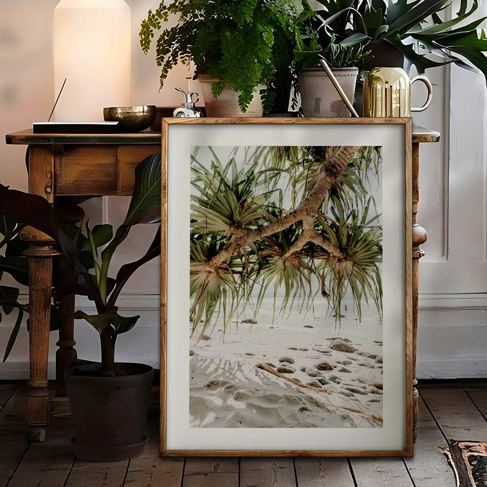 Wategos Pandanus Art Print