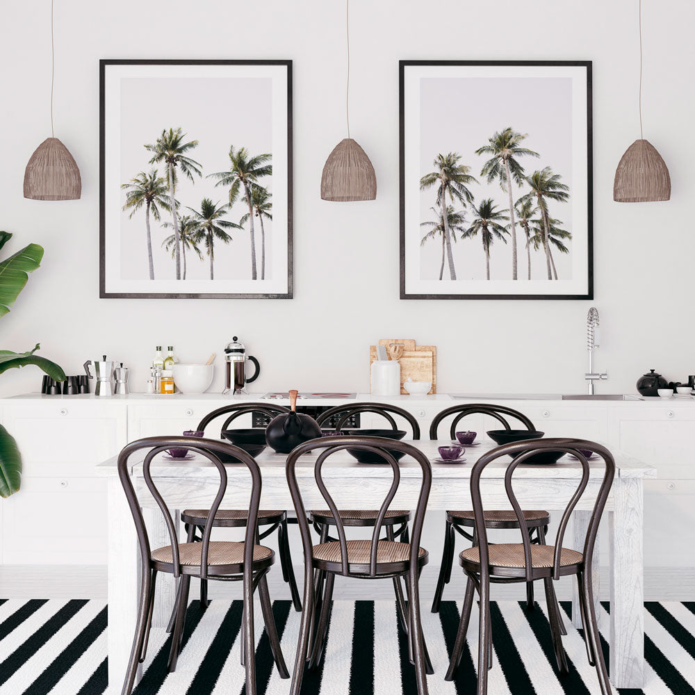 Mindil Coconut Trees Art Print