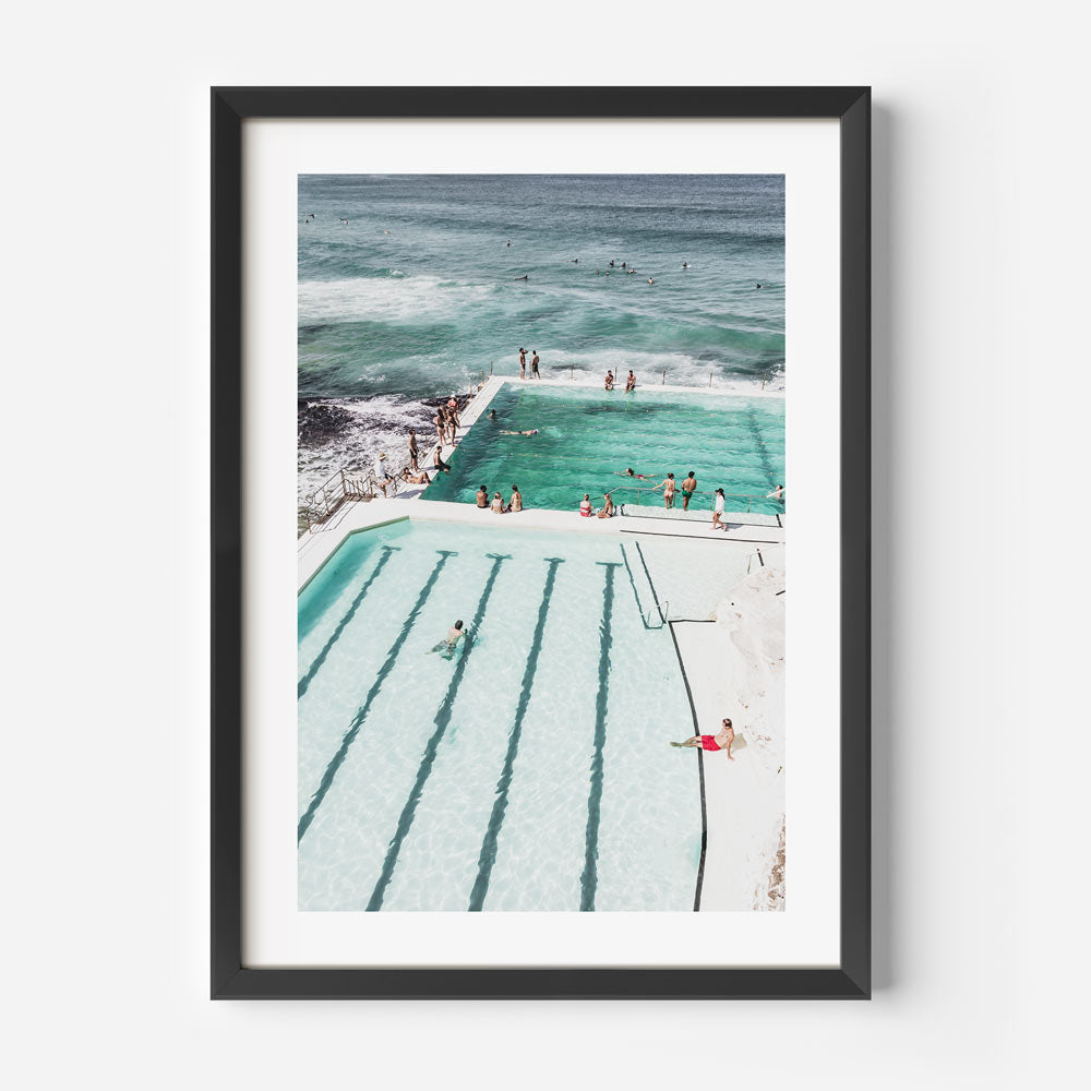 Bondi Pool Art Print