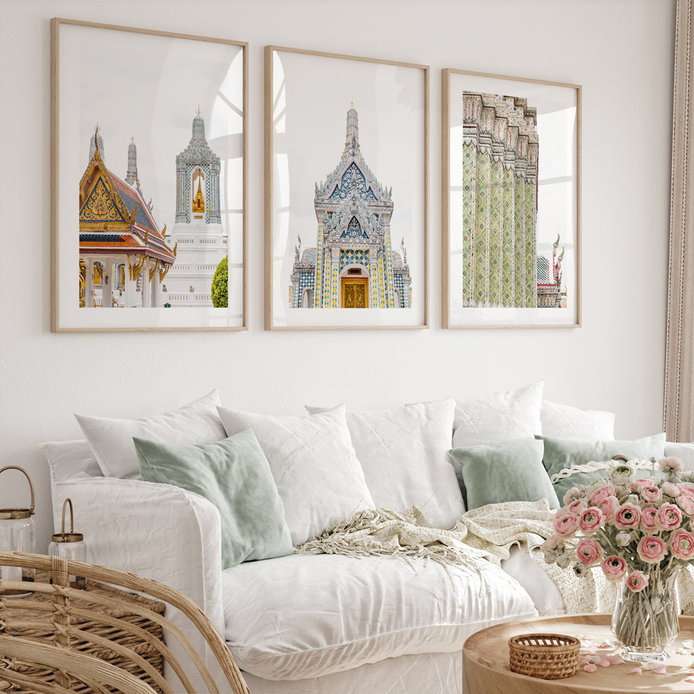 Thai Palace Temple Art Print