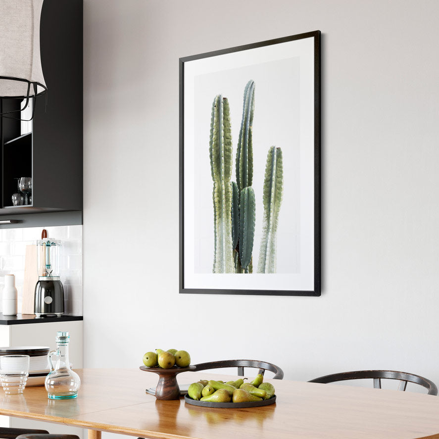 Green Cactus Art Print