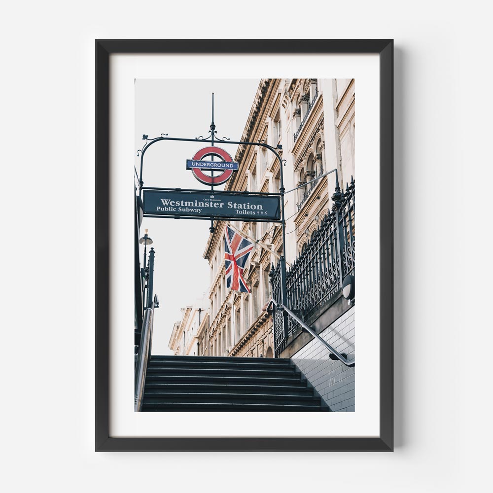 Tube Station Art Print