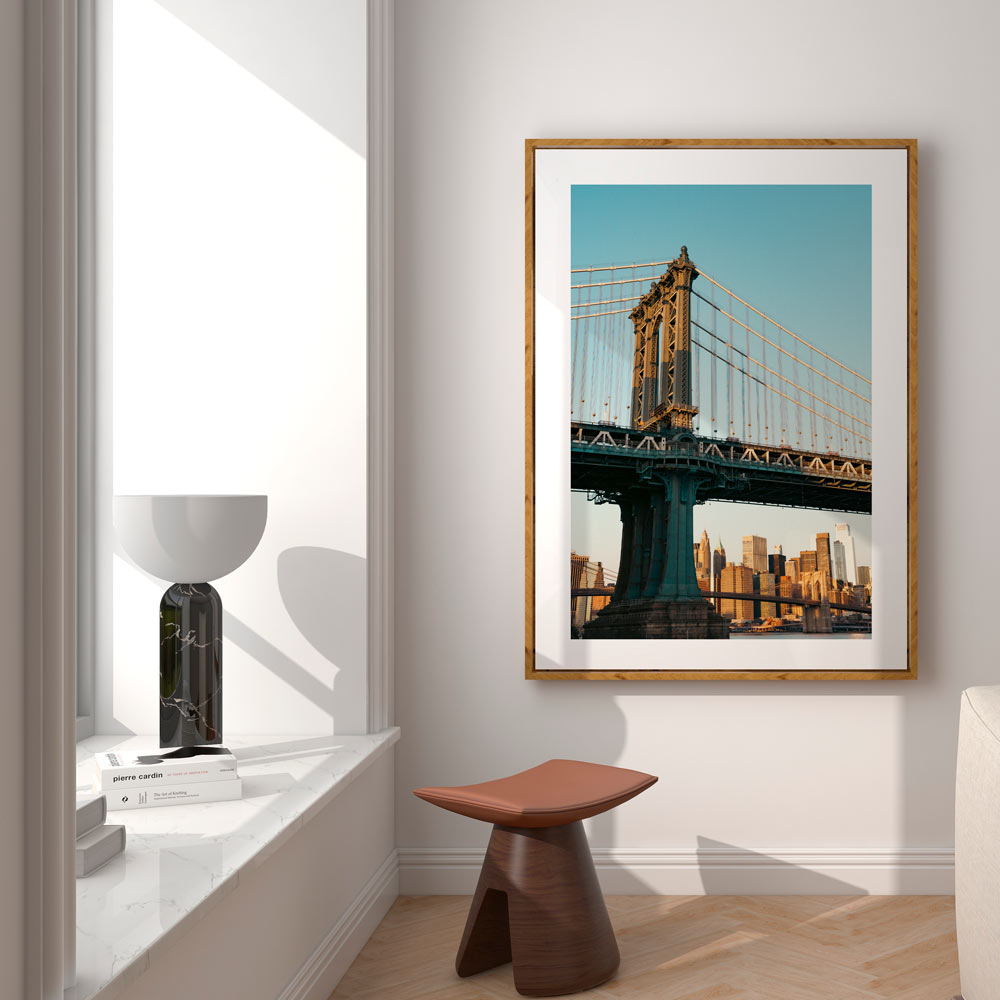 Manhattan Bridge Art Print